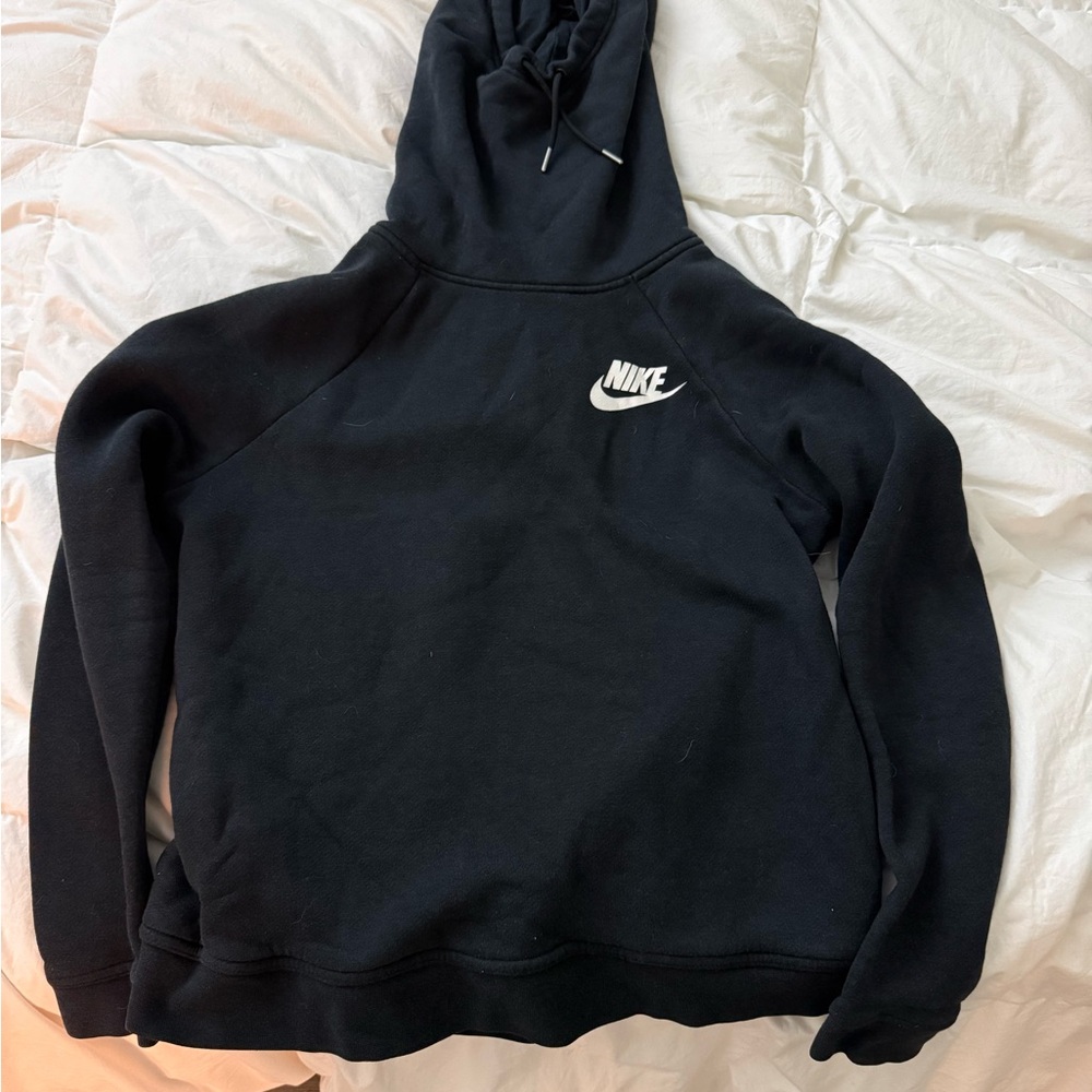 Nike Women's Black Cowl Neck Sweater